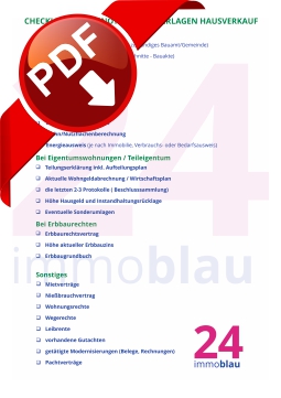 Unsere Checkliste für den Immobilienverkauf in Hamburg